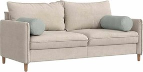 vidaXL Μαξιλάρια Στήριγμα 2 pcs Ανοιχτό γκρι Ø 25 x 70 cm