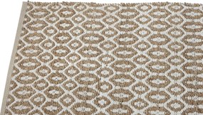 Χαλί Home ESPRIT Λευκό Καφέ Boho 75 x 175 cm