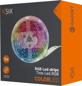 LED ταινίες KSIX 1 24W Μαύρο B (10 m)