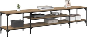 vidaXL Ντουλάπι TV 201 x 35 x 45 εκ. Artisan Oak