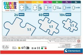 Παζλ Clementoni Dora 62 x 42 cm 24 Τεμάχια
