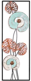 Διακοσμητικό Τοίχου Grape Vine 930DYU1282 32x4x90cm Multi-Ciel Wallity Μέταλλο