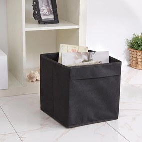 Αποθηκευτικό Κουτί Μαύρο FABOS 30x30x30
