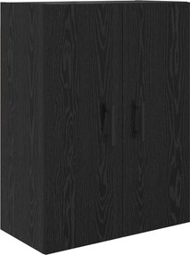 vidaXL Highboard 2 τμχ. Μαύρη Οξυά 69,5 x 34 x 180 εκ.