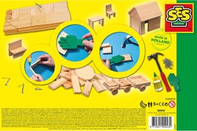 Playset SES Creative Joinery Workshop 57 Τεμάχια