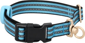 vidaXL Λουρί Σκύλου με Οδηγό και Κολάρο Ρυθμιζόμενο Μπλε M