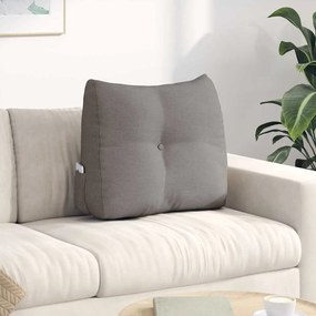 vidaXL Μαξιλάρι Πλάτης Taupe 60 x 24 x 50 εκ ύφασμα