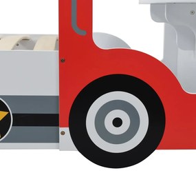 vidaXL Κρεβάτι Παιδικό Περιπολικό 90 x 200 εκ. με Γραφείο
