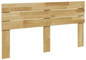 κεφαλάρι 150 cm μασίφ ξύλο δρυς 851980