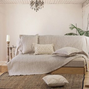 Ριχτάρι Estia Beige Nef-Nef Two-seater 170x250cm Βαμβάκι-Πολυέστερ