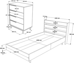 Young Room Set ON27-S Oak