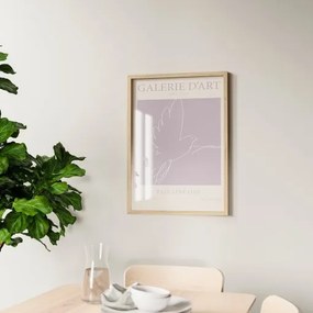 RODALM κορνίζα με πόστερ/περιστέρι ειρήνης, 50x70 cm 405.835.57
