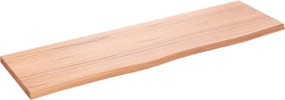 vidaXL Πάγκος Μπάνιου Αν. Καφέ 100 x 30 x 2 εκ. Επεξεργ. Μασίφ Ξύλο
