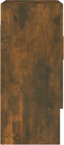 vidaXL Ντουλάπι Τοίχου Καπνιστή Δρυς 60x31x70 εκ. Επεξεργασμένο Ξύλο