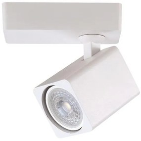 Σποτ Τοίχου Ορθογώνιο IP20 7W 1XGU10 Φ6 Αλουμινίου Eurolamp 145-25021 Λευκό