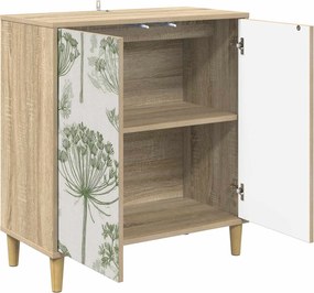 vidaXL Πλαϊνό γραφείο GOTHA Sonoma 69 x 33 x 75 εκ. Επεξεργασμένο Ξύλο
