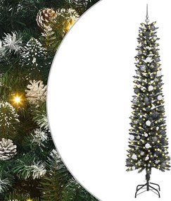 vidaXL Τεχνητό Χριστουγεννιάτικο Δέντρο με 300 LED Πράσινο 240 cm