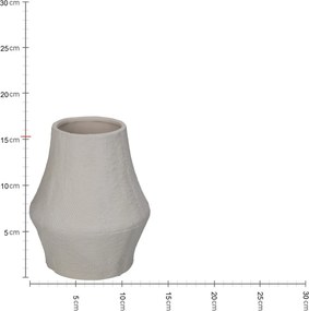 Βάζο ArteLibre Λευκό Πορσελάνη 12.6x12.6x15.3cm