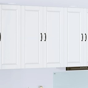 vidaXL Ντουλάπα Κουζίνας Λευκό 80 x 31 x 100 εκ. Επεξεργασμένο ξύλο