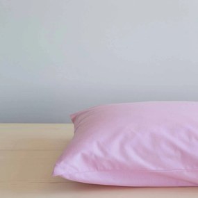 Σεντόνι Unicolors - Light Pink Nima Υπέρδιπλο 240x260cm Χωρίς Λάστιχο 100% Βαμβάκι