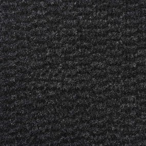 vidaXL Πατάκι Εισόδου Μαύρο 115 x 300 εκ.