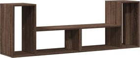 vidaXL Έπιπλα Τηλεόρασης 2 τεμ. Καφέ Δρυς 75x30x50 εκ. Επεξ. Ξύλο