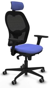 Καρέκλα γραφείου με κεφαλάρι Jorquera Piqueras y Crespo 3D036G2 Ανοιχτό Μπλε
