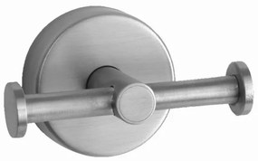 Karag 2222 99 Moderno Άγκιστρο μπάνιου διπλό Σατινέ