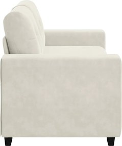 vidaXL Διθέσιος Καναπές-Διάδρομος Κρεμ 180x77x82 εκ. Βελούδο