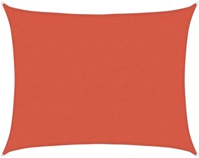 vidaXL Πανί Σκίασης Τερακότα 6x8 μ. από HDPE 160 γρ./μ²