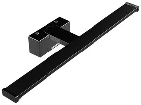 Adeleq Φωτιστικό LED Λουτρού Αλουμινίου 80cm 15W IP44 4000K Μαύρο 3-8001511