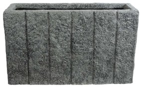 Κασπώ Δαπέδου Pellegrino 20765 100x31x60cm Grey GloboStar Cement