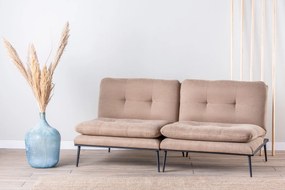 Τριθέσιος Καναπές Κρεβάτι Μινκ RANAS 95x180x95