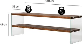 Έπιπλο Τηλεόρασης Φυσικό BALI 140x35x45