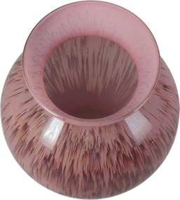 Βάζο ArteLibre Ροζ Γυαλί 15x15x16cm