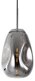Φωτιστικό Οροφής Από Φυσητό Γυαλί LM1530 Medium Chrome Leitmotiv Glass