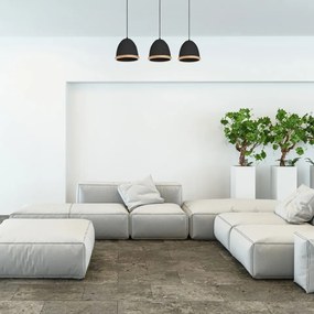 Κρεμαστό Φωτιστικό Studio 3xE27 Μαύρο