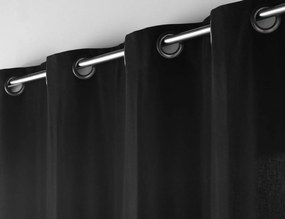 Κουρτίνα Twily Douceur d'intérieur - 135x260cm - Μαύρο