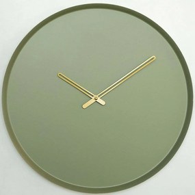 Ρολόι Τοίχου Earthy 507ATP1501 Φ49cm Green Wallity Steel