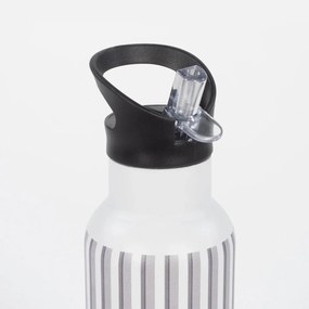 Παγούρι - Θερμός 500ml Με Καλαμάκι Walking Mum Botton Stripes