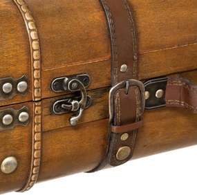 Βαλίτσες Αποθήκευσης (Σετ 2τμχ) A-S Wooden 182354