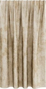 vidaXL Βελούδινες Κουρτίνες 2 pcs Κρεμ 140 x 140 cm Βελούδο