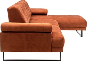 Corner Sofa Mustang Large Right - Orange Orange
