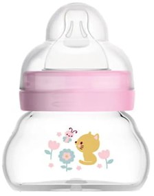 Μπιμπερό Γυάλινο Feel Good Organic Garden 380SG 90ml 0 Μηνών Rose Mam 90ml Glass,Silicon