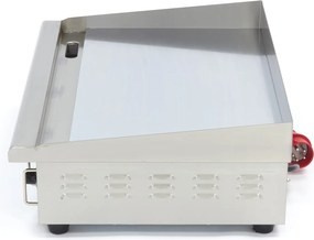 Griddle - Smooth Chrome - 73cm - incl Drip Tray - 400V