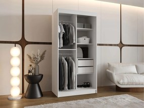 Ντουλάπα Wika 100 συρόμενη-Leuko