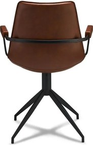 Isabel Dining Chair with Armrests Light Brown