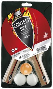 Σετ Ping Pong Sunflex Contest 2 Ρακέτες Και 3 Μπαλάκια ITTF Approved 97231
