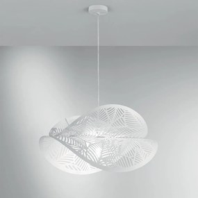 Φωτιστικό Οροφής Κρεμαστό I-RHEI-LEAF-S5060 E27 150x60x33cm White Luce Ambiente Design