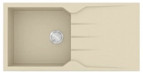 Sanitec Granite 811 Ocra Νεροχύτης 1B 1D